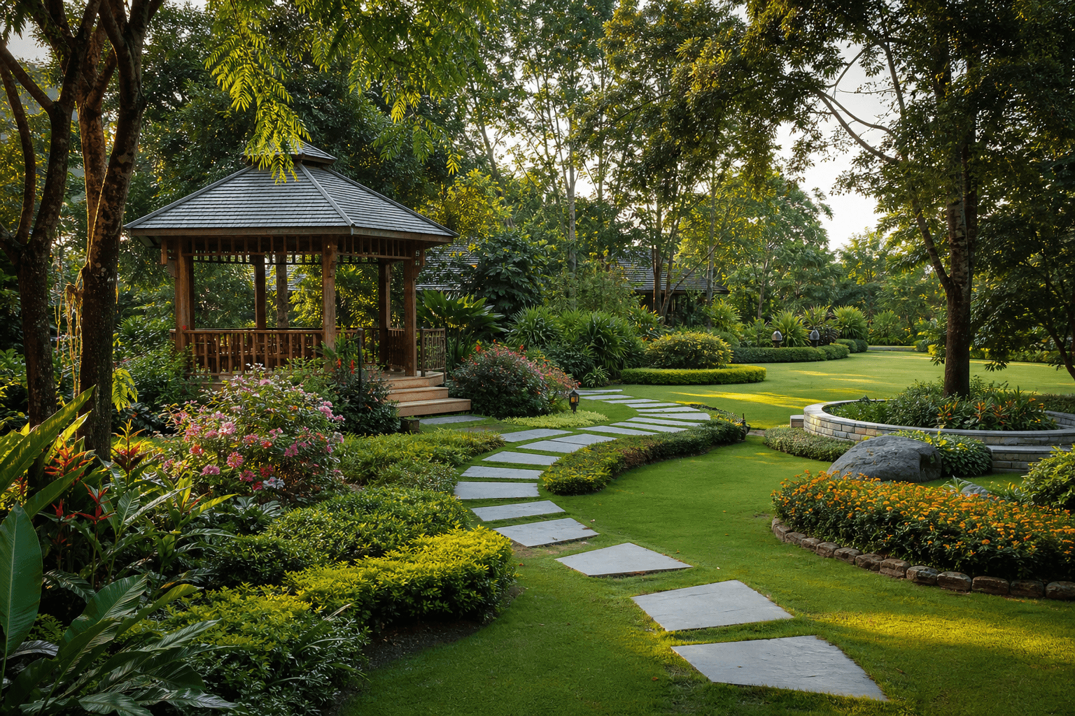 Landscaped Gardens